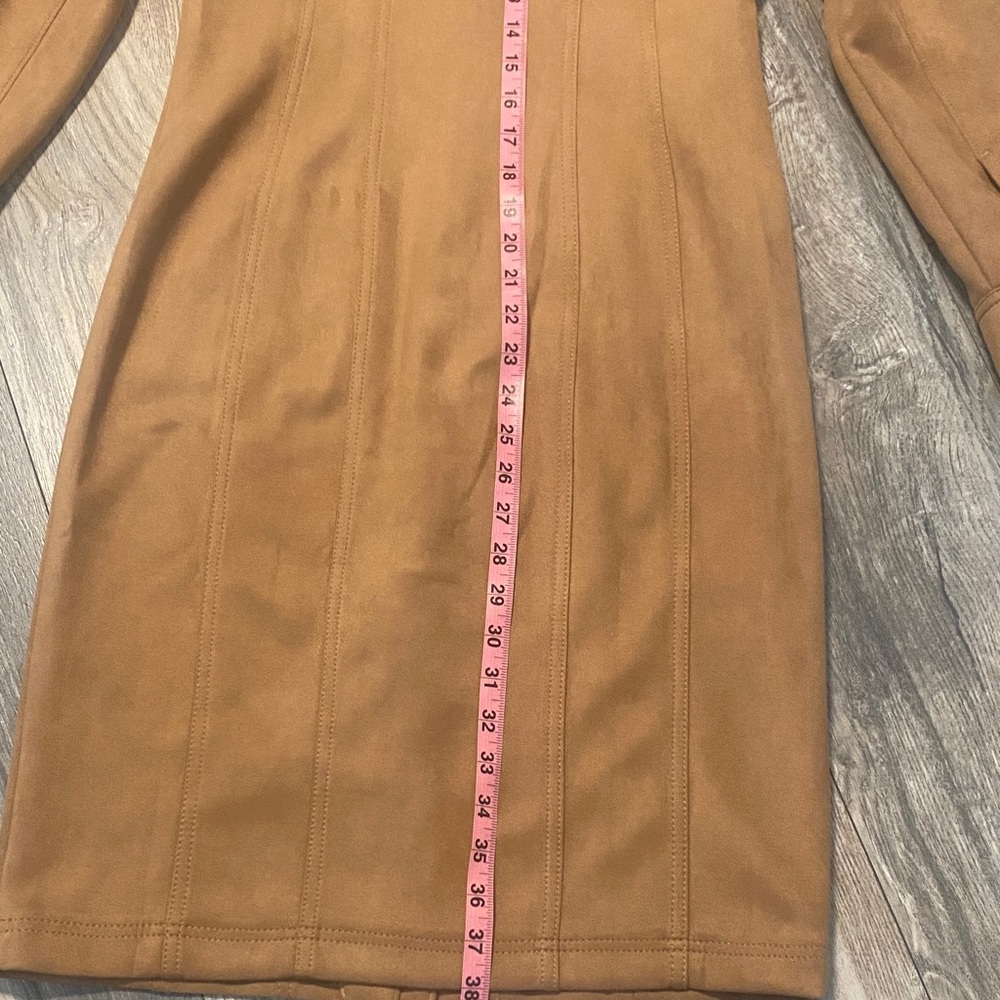 White House Black Market Camel Coat or Dress - Picture 11 of 12
